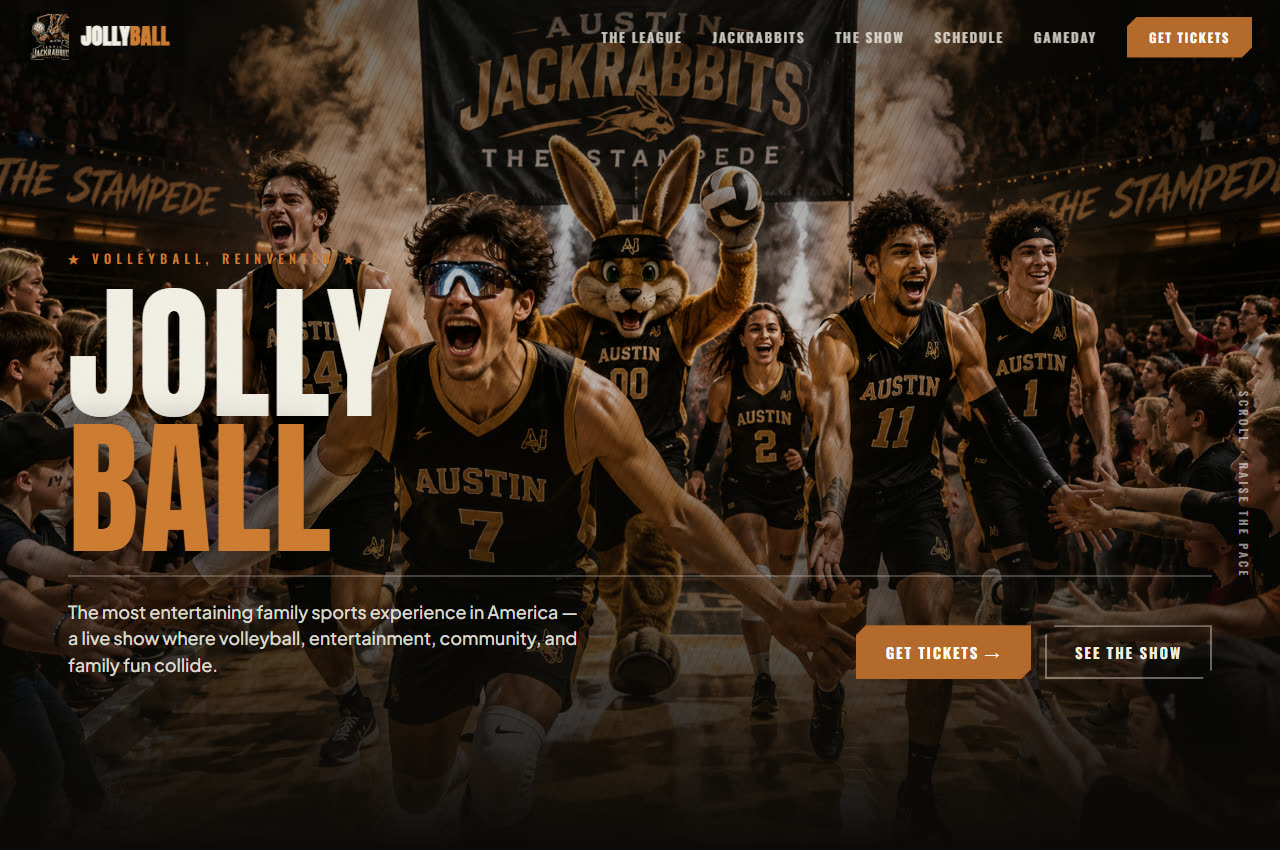 Austin Jackrabbits website